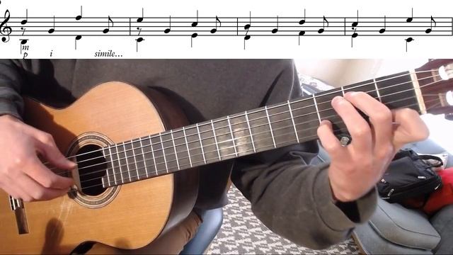 Live Classical Guitar Lesson - Fernando Sor's Op. 60 Etude No. 13 Tutorial смотреть онлайн