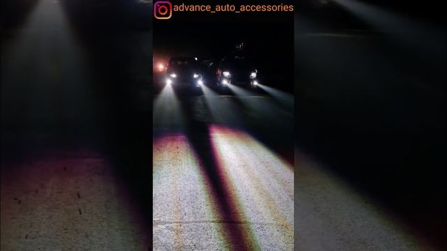 led laser projector foglight installed in toyota fortuner & innova crysta смотреть онлайн