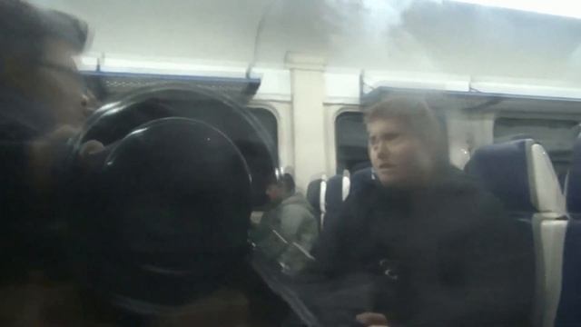 Поездка на электропоезде ЭД9Э-0026 Владимир-Автоприбор смотреть онлайн