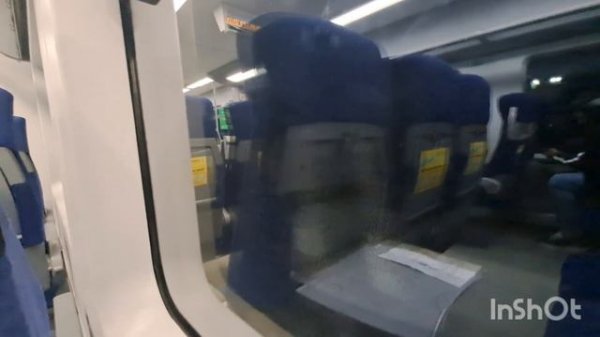 Поездка на Аэроэкспресс Ласточка Аэропорт Внуково - Киевский Вокзал