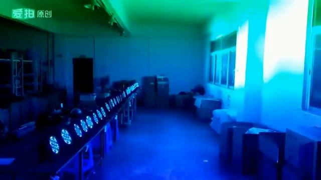 ZjRighrt 54 led Par light IR Remote RGBWDMX 512 concert Christmas lights смотреть онлайн