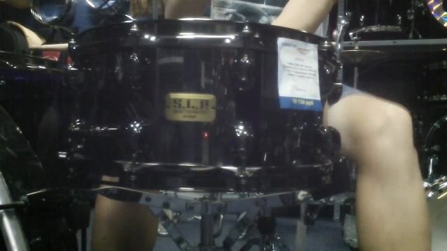 TAMA барабан S.L.P. BLACK BRASS 14\6.5, корпус латунь смотреть онлайн