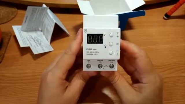Распаковка реле напряжения ZUBR D63t из интернет-супермаркета rozetka.com.ua