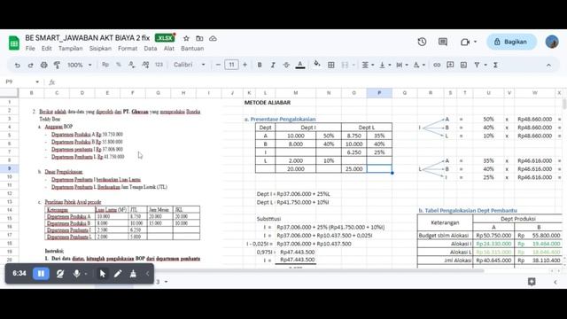 Akuntansi Biaya 2 || Semester 4 || HIMATA BE SMART смотреть онлайн