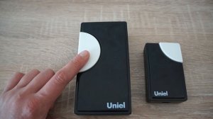 Дверной беспроводной звонок Uniel UDB 002W R1T1 32S 100M BL