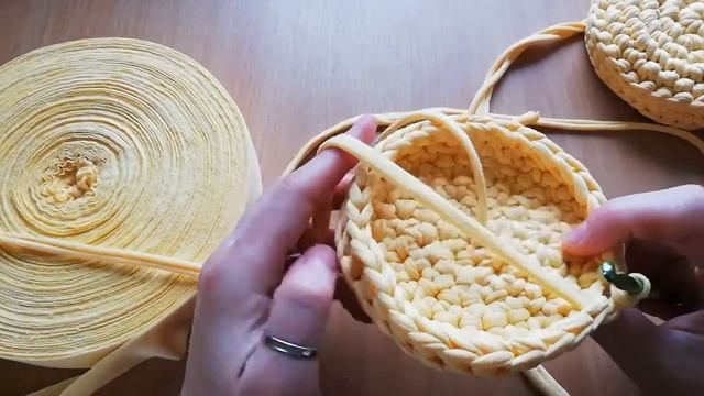 В'язана гачком сумочка-тубус, бочечка гачком. Crochet DIY Tube Purse, Tube Bag