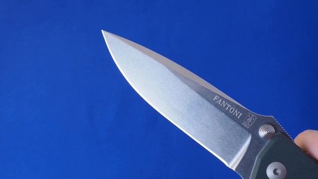Нож Fantoni HB01 S30V зеленый Italy смотреть онлайн