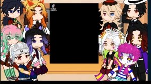 Реакция Хашира и высших лун+Мудзан на Камадо Танджиро /на английском\