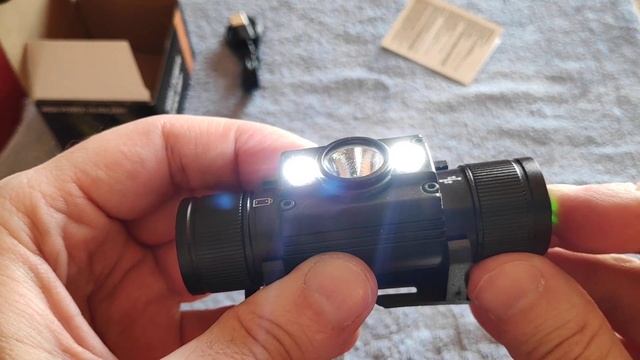 Boruit HP300 1000lm Headlamp - Unboxing