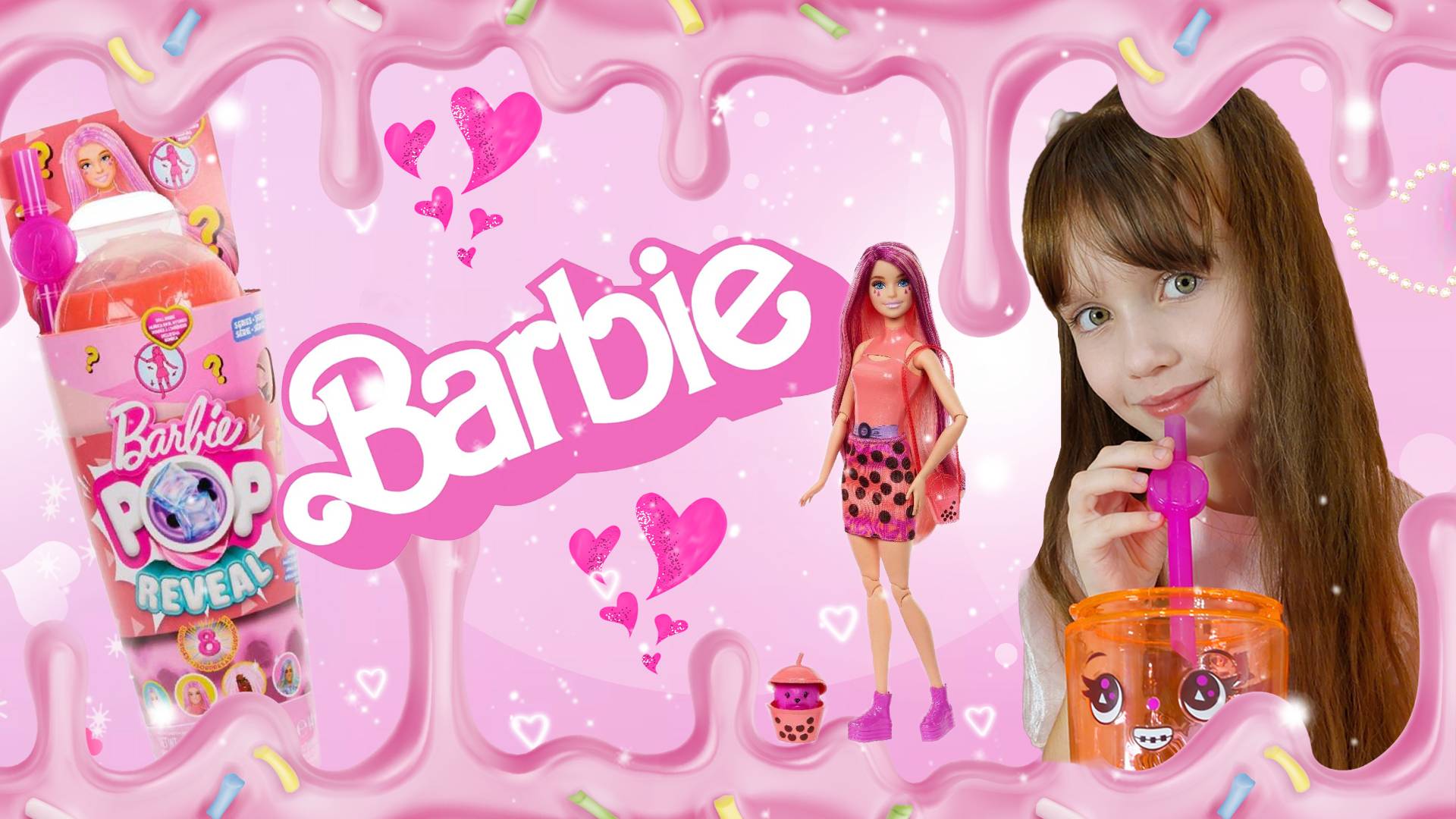 Распаковка Barbie Pop Reveal Bubble Tea Mango Mochi смотреть онлайн