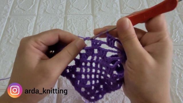 Шаль паук. Қазақша тоқыма. crochet. смотреть онлайн