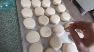 Процесс просфоры. Перед выпечкой