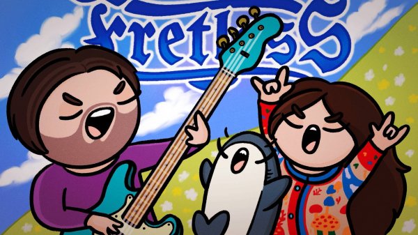 Крутые чуваки против ноунеймов в костюмах | Fretless - The Wrath of Riffson demo