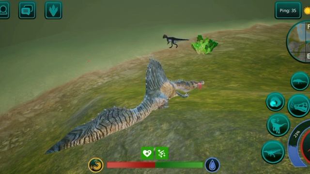 Онлайн Динозавры: Симулятор 3D. Играю за СПИНОЗАВРА смотреть онлайн