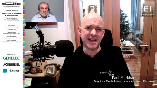 Transitioning To Broadcast IP Infrastructures: Part 3 - Delivering Operational Reliability смотреть онлайн