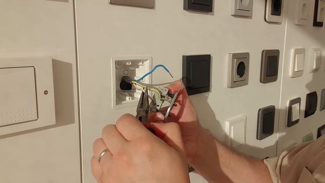 Как подключить розетку с самозажимными контактами