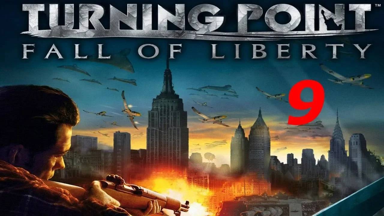 Прохождение Turning Point: Fall of Liberty #9 (Внутри дирижабля) ФИНАЛ