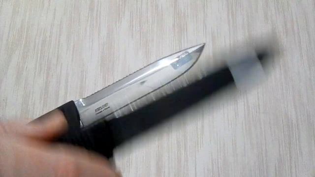 Нож Филин с серретором от ООО ПП Кизляр - универсальный тактический нож и нож для выживания. смотреть онлайн