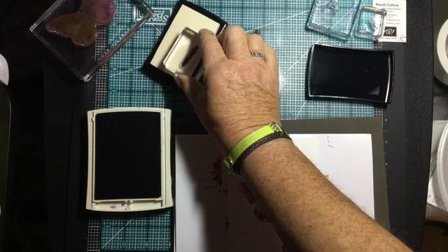 5 Minute Friday w/Stampin Up! & The Baby Wipe Technique смотреть онлайн