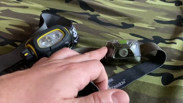 Petzl Pixa 3 & Petzl Tikka - MOJE ČELOVKY + BONUS Decathlon Quechua Světlo Do Bivaku Za 149 Kč