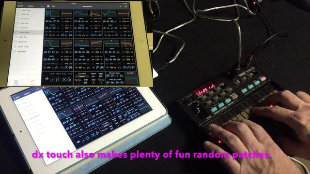 Korg Volca FM polyphonic synth and Coffee Shopped DX Touch iOS App functionality and limitations смотреть онлайн