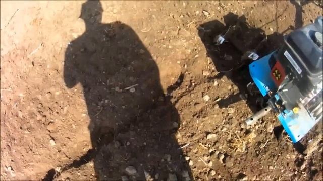 вспашка мотоблоком смотреть онлайн