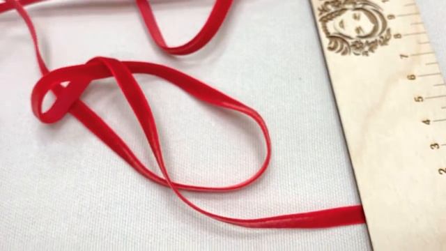 Лента бархатная цв.Красный, ш.6мм, полиэстер-100% АРТ 20216 смотреть онлайн