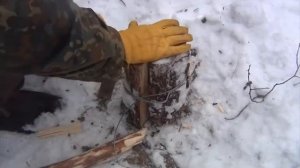 Обзор ножей модели Бушкрафт от мастерской "Аника". Готовим яичницу с кабаном в лесу.