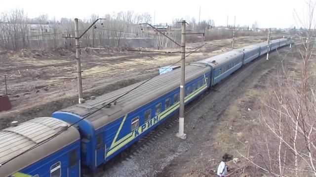 ЧС7-070 на перегоне Щекино - Лазарево смотреть онлайн