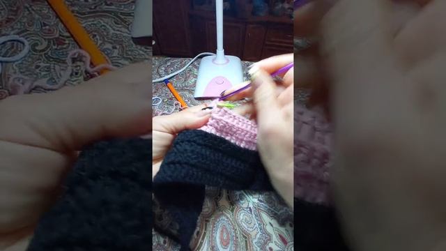 Вяжем крючком кофту сверху, реглан, росток смотреть онлайн