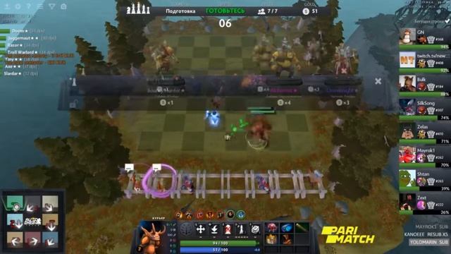 Dota Auto Chess - Игра Ферзя GN_GG #368 | Изи Воины смотреть онлайн