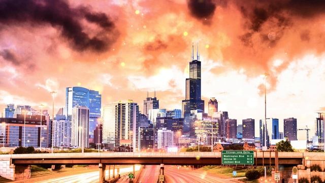 [4K]🍀🎷 Jazz in Chicago 🌇 Relaxing, healing, sleep, soothing, study 📽️Projector window смотреть онлайн