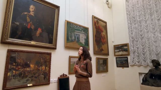 Работы художников рубежа XIX-XX веков. Экскурсию ведет: Анна Магицкая, 20 лет смотреть онлайн