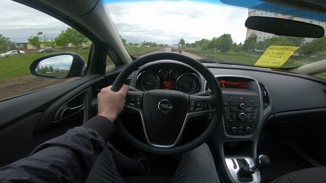 2013 Opel Astra 1.4 Turbo (140) POV Test Drive - смотреть видео онлайн от «MegaRetr» в хорошем качес смотреть онлайн