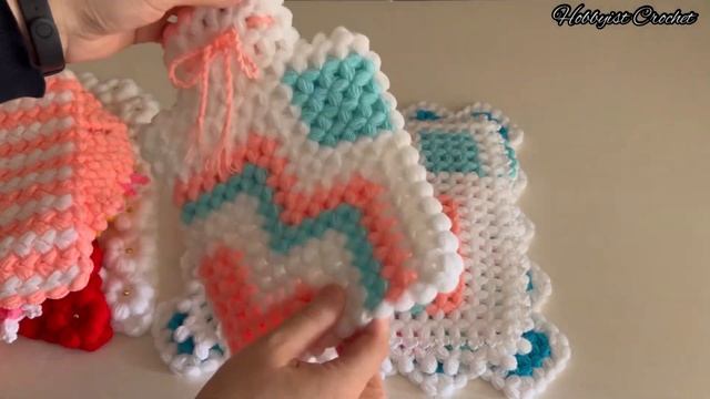 INCREDIBLE 💯👏😍 Easy Crochet Puff Stitch Pattern 😲/ Crochet For Beginners смотреть онлайн