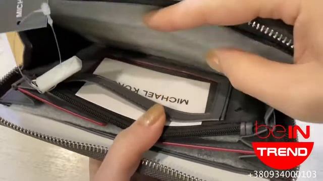 Мужское портмоне MICHAEL KORS MENS Pebbled Leather Zip-Around Wallet смотреть онлайн