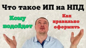 ИП на НПД что это такое?