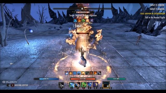 Magicka Warden 40.7k DPS self Buffed Robust Dummy. Summerset PTS смотреть онлайн