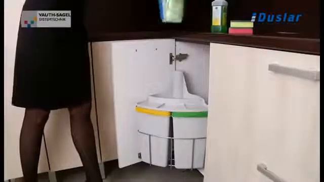 Мусорные вёдра VAUTH SAGEL ENVI Center 1 и ENVI Center 2