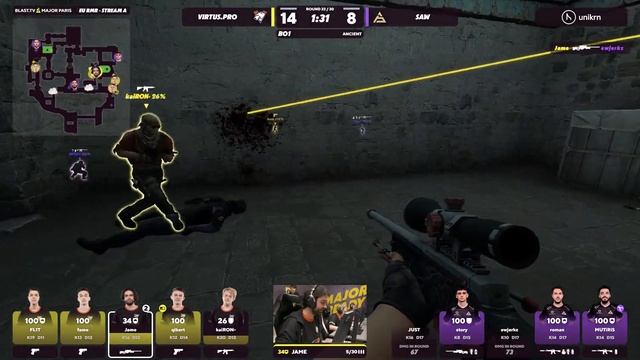 Jame redifining JAME TIME 🔥 VP vs SAW смотреть онлайн