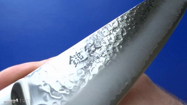 Тем кто ценит сочный рез! Yaxell Tsuchimon Gyuto Damascus смотреть онлайн