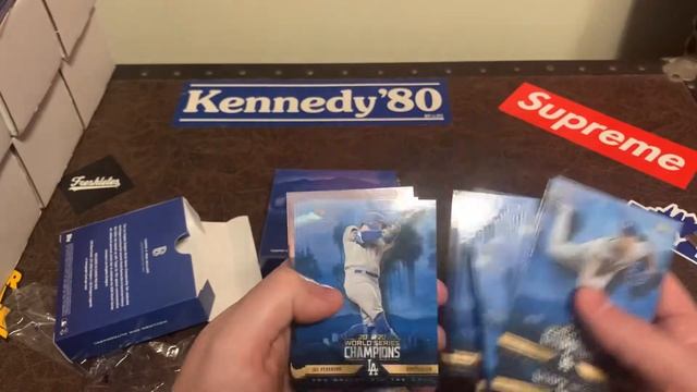 2020 Topps x Ben Baller Dodgers World Series Box Break! Auto’s! Parallels! смотреть онлайн