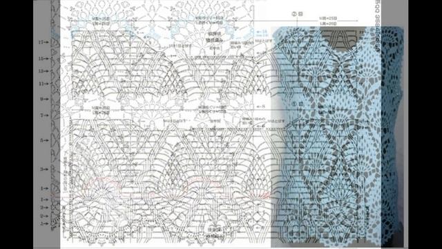 Узор Ананасы ч.4. Модели и схемы crochet