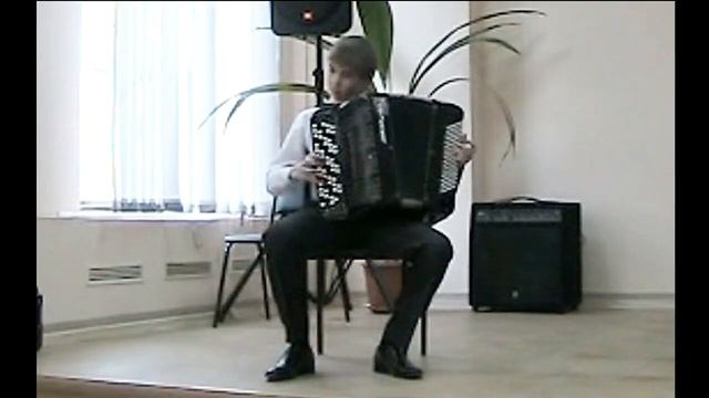 Й.Гайдн "Ария с вариациями"  Артём Столяров, баян (12 лет) г. Волгодонск