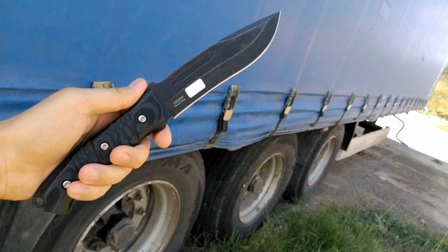 Здоровый тесак - нож КАТРАН от ООО ПП "Кизляр" в магазине KIZLYAR KNIVES смотреть онлайн