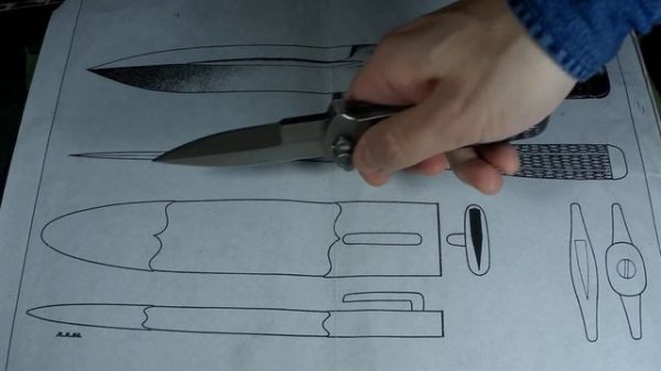 Новые ножи А. Уракова: "Р 100" и "Е. Самсонов".