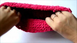 Плюшевая сумочка крючком