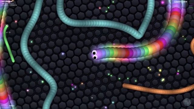 Slither.io 500 k массы новый мировой рекорд!!!!! смотреть онлайн