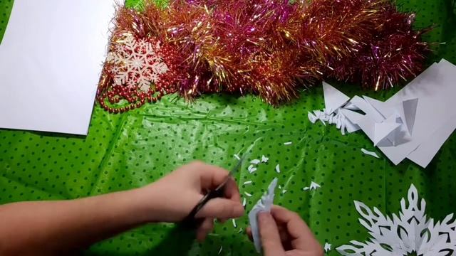 DIY👌Снежинки из бумаги своими руками. смотреть онлайн