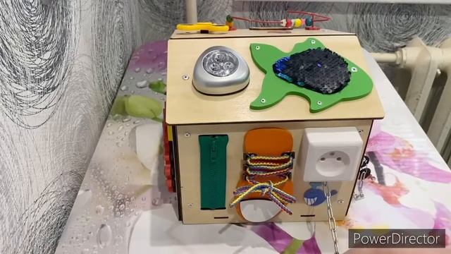 ОБЗОР ДЕРЕВЯННЫЙ БИЗИБОРД🏠 смотреть онлайн